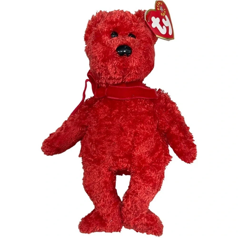 TY Beanie Baby - SIZZLE the Bear (8.5 inch) - MWMT's